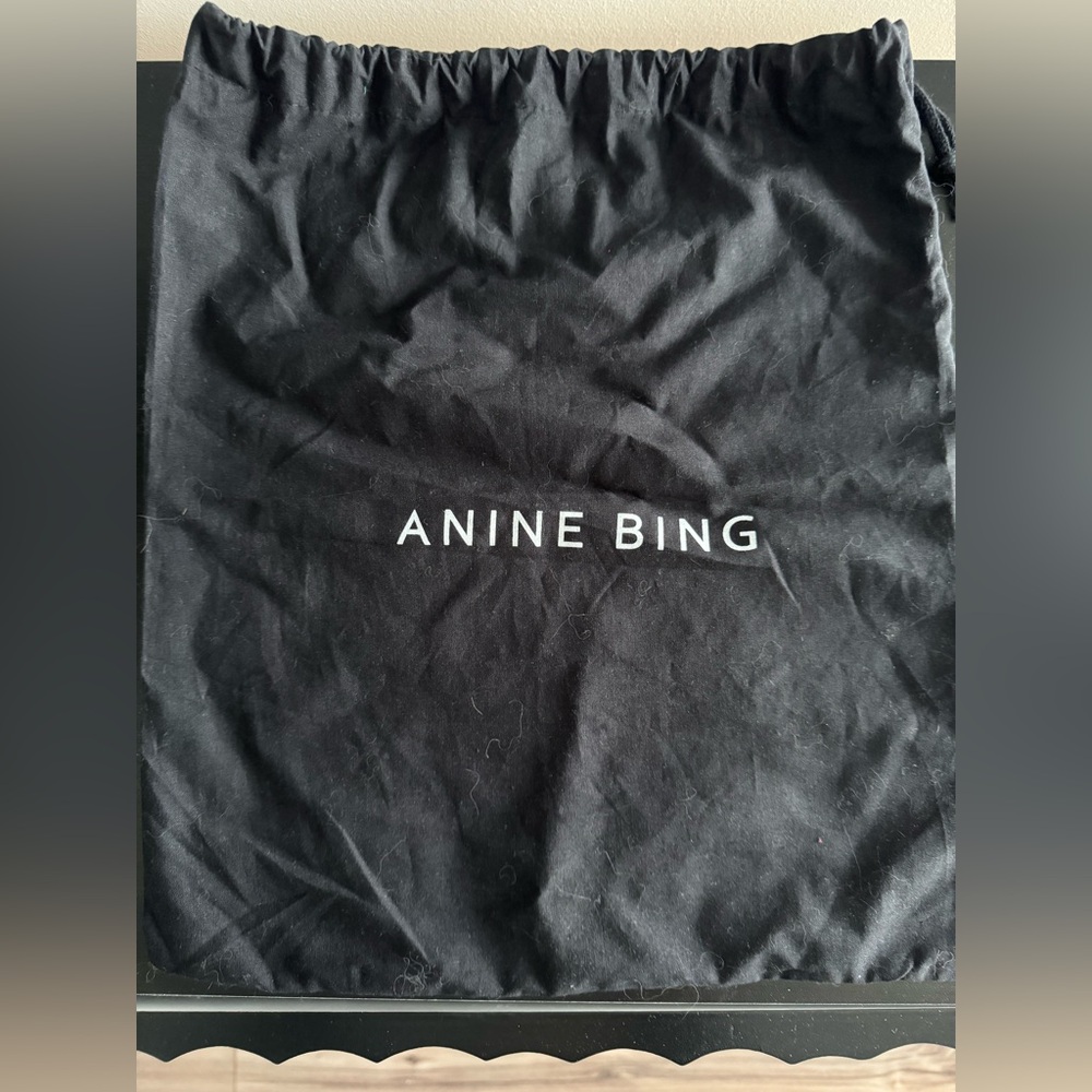 Anine Bing Black Drawstring Dust Bag